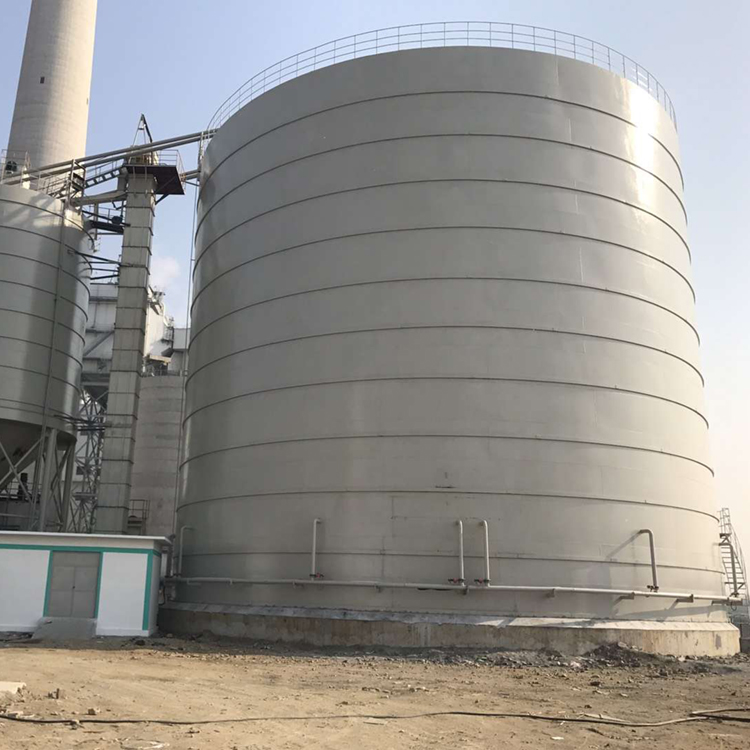 淮南大型鋼板倉建造施工工藝探討